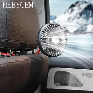 Car Single-head Fan, USB Plug Car Fan, 3-speed Adjustable Fan, Suitable for Cars/Trucks and Other Models, USB Powered Fan