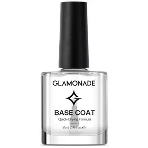 Base Coat Nail Polish Clear: Quick Dry Nail Polish Long Lasting Fingernail Toe Polish Color Strengthener Natural Nail Repair 0.34 fl oz Nail