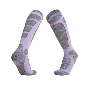 Winter Ski Socks, 1 Pair Warm and Comfortable Socks for Outdoor Sports, Hiking, Snowboarding and Rock Climbing, Sports Socks for All Seasons