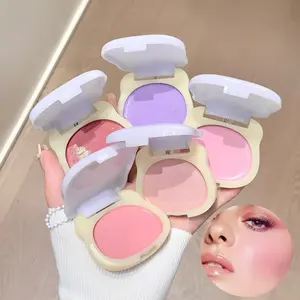 Sweetheart Soft Bear Water Glow Blush, Moisturizing Rich Color, Lightweight Smooth, Perfect for Christmas Halloween Thanksgiving Gifts, Cosmetics Products