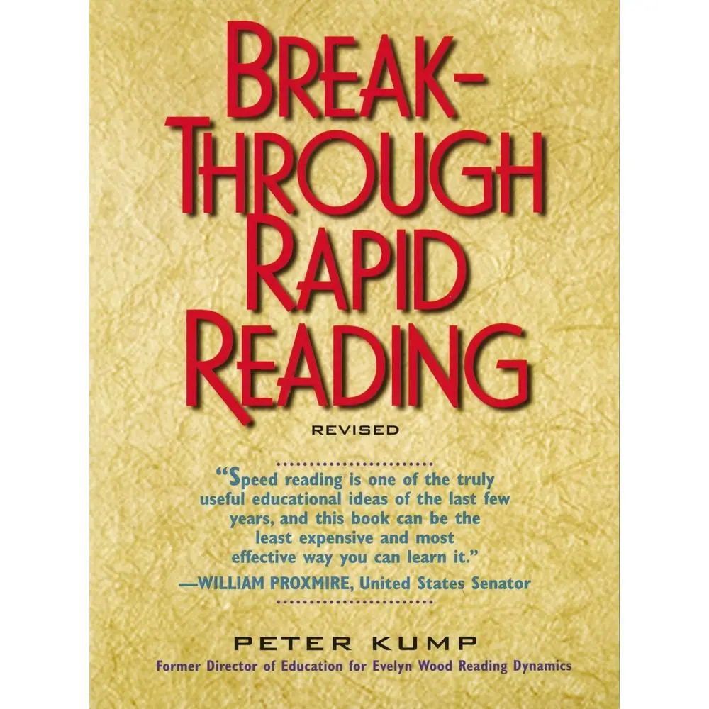 USED Book - Breakthrough Rapid Reading by Kump, Peter (Paperback) - english