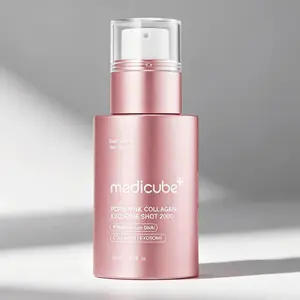 Medicube Pink Collagen Exosome Shot Serum by Medicube, PDRN Infused Brightening Treatment for Dull, Tired Uneven Skin Tone