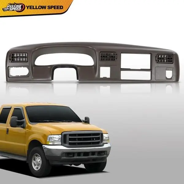 ALLGOOD 100% Brand New High Quality Durable Dash Instrument Cluster Radio Bezel Panel, Car Interior Molding Accessory for Ford F250-F350 Superduty 1999-2004, High Quality And Durable