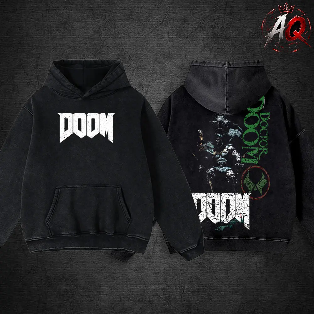 Doctor Doom Dark Armor Graphic T-Shirt, Villain Energy Tee, Premium Cotton Streetwear, Comic Style Graphic Shirt, Gift for Superhero Fans