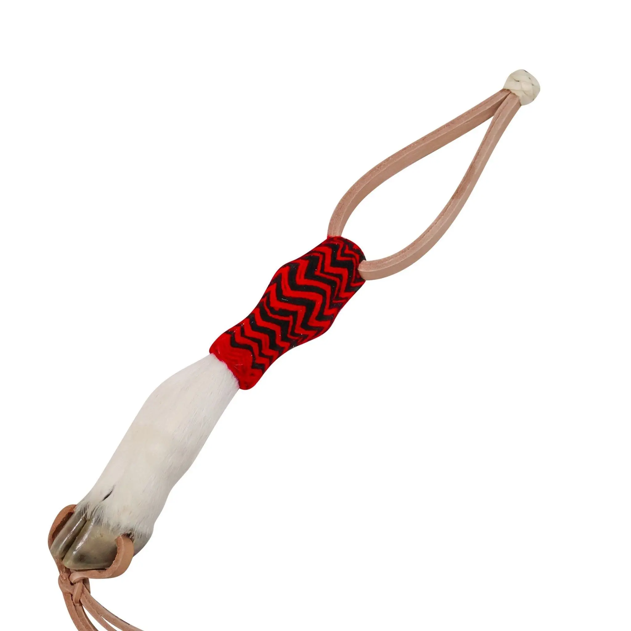 Red Chomite Charro Quirt Cuarta Pata De Venado