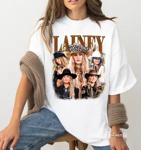 Vintage Lainey Wilson Bootleg Shirt, Retro Country Music Graphics Tee, Gift For Men And Women