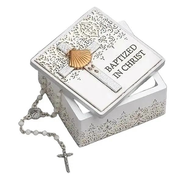 Baptized in Christ Keepsake Box 3"