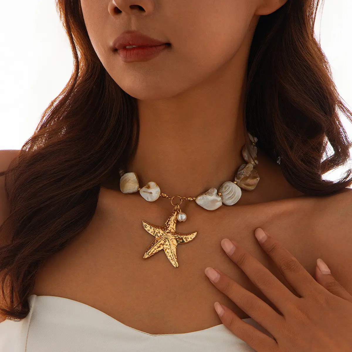 10 Gold Necklace 6659