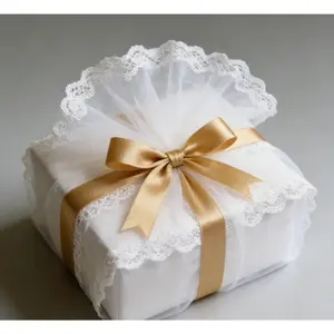 54-Inch Wide x 40 Yards Bulk Roll  Christmas Dreamy Soft White Sheer Fabric | Perfect for DIY  Home Styling& Luxury decoration& Christmas