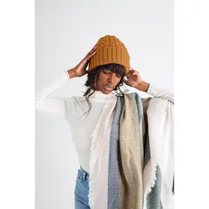 Mustard Foldover Warm Slap