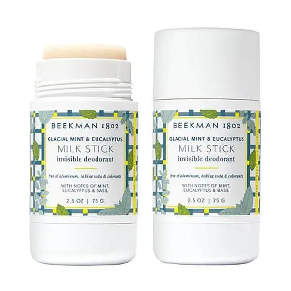 Beekman 1802 Goat Milk Mint & Eucalyptus Milk Stick Deodorant 2-pack
