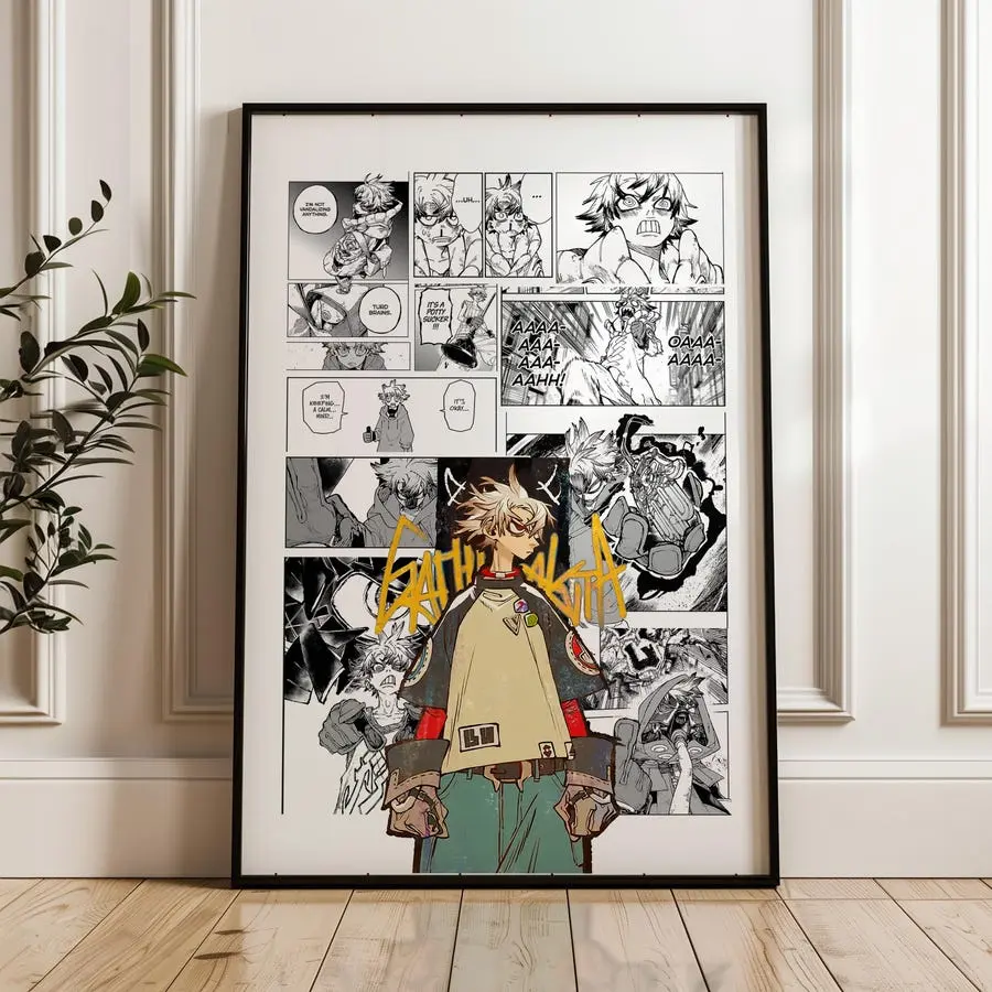 Gachiakuta Rudo Poster Curated Manga Panels Digital Wall Art for Anime ...