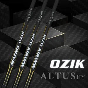 MATRIX Golf Shaft OZIKALTUS 588 Carbon Fiber Hybrid Shaft - Altus HY Model with Distinctive Yellow Accents
