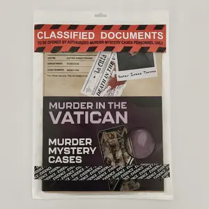 Cold Case Files Game Vatican Cold Cases Archive Puzzle Game, Engaging Mystery Solving Experience, Perfect for Fans of Detective Games