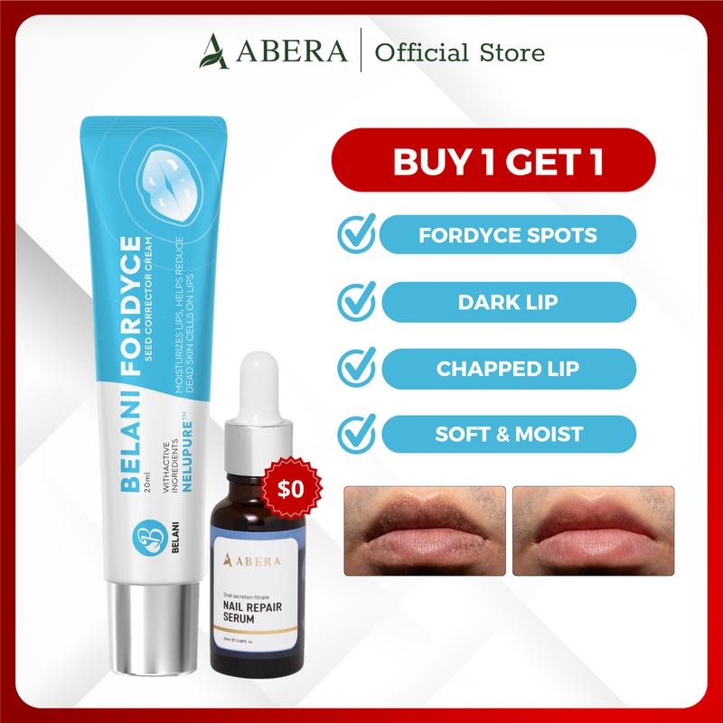 [Review & Save 20%] Belani Fordyce Cream for Lips - Fordyce Spot Care, Lip Moisturizer & Repair Balm for Men & Woman, Helps Improve Dark Lips, Enriched with Nelupure & Shea Butter (0.7 Oz)