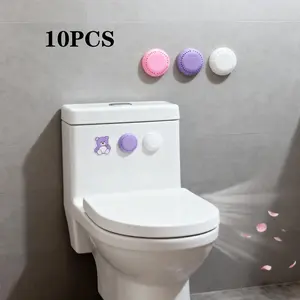 10-Pack Long-Lasting Aromatherapy Fragrance Air Freshener Refills, Sakura Rose Lavender Scented Solid Deodorizers, Home Car Bathroom Bedroom Toilet Odor Control