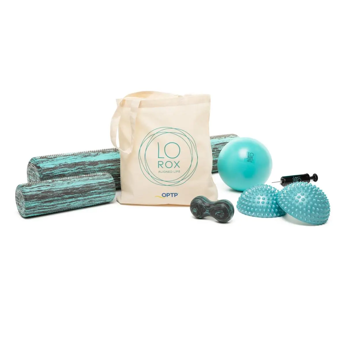 212 MAIN Aligned Life Complete Home Training Kit for Adults - 3-Piece Home Workout Equipment Set with Round Sphere & Dome for Balance Training, Back Stretching Gear, Stress Relief | Exercise & Workout Equipment, Home Training Equipment, Fitness Equipment