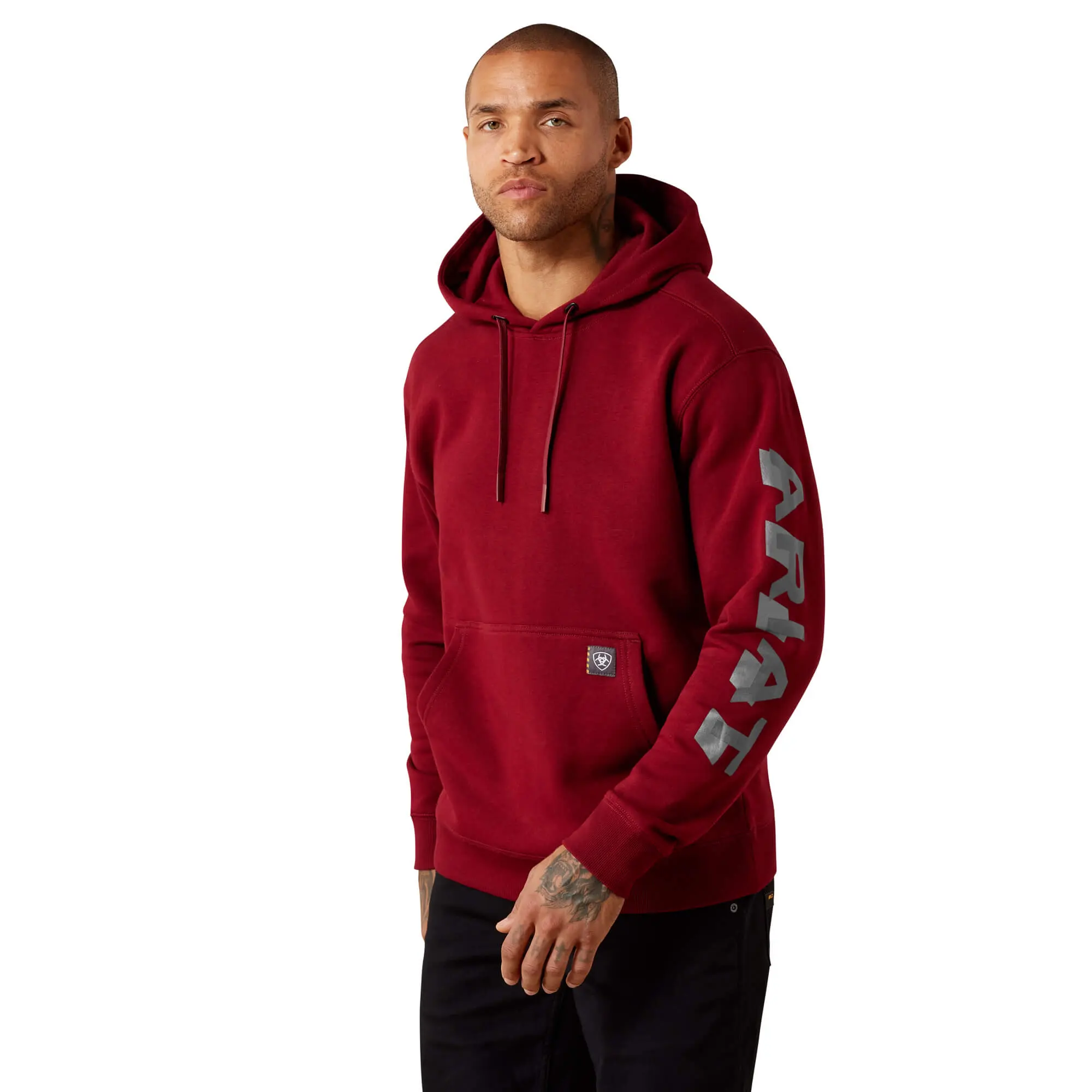 Men's Rebar Lightweight Logo Hoodie
