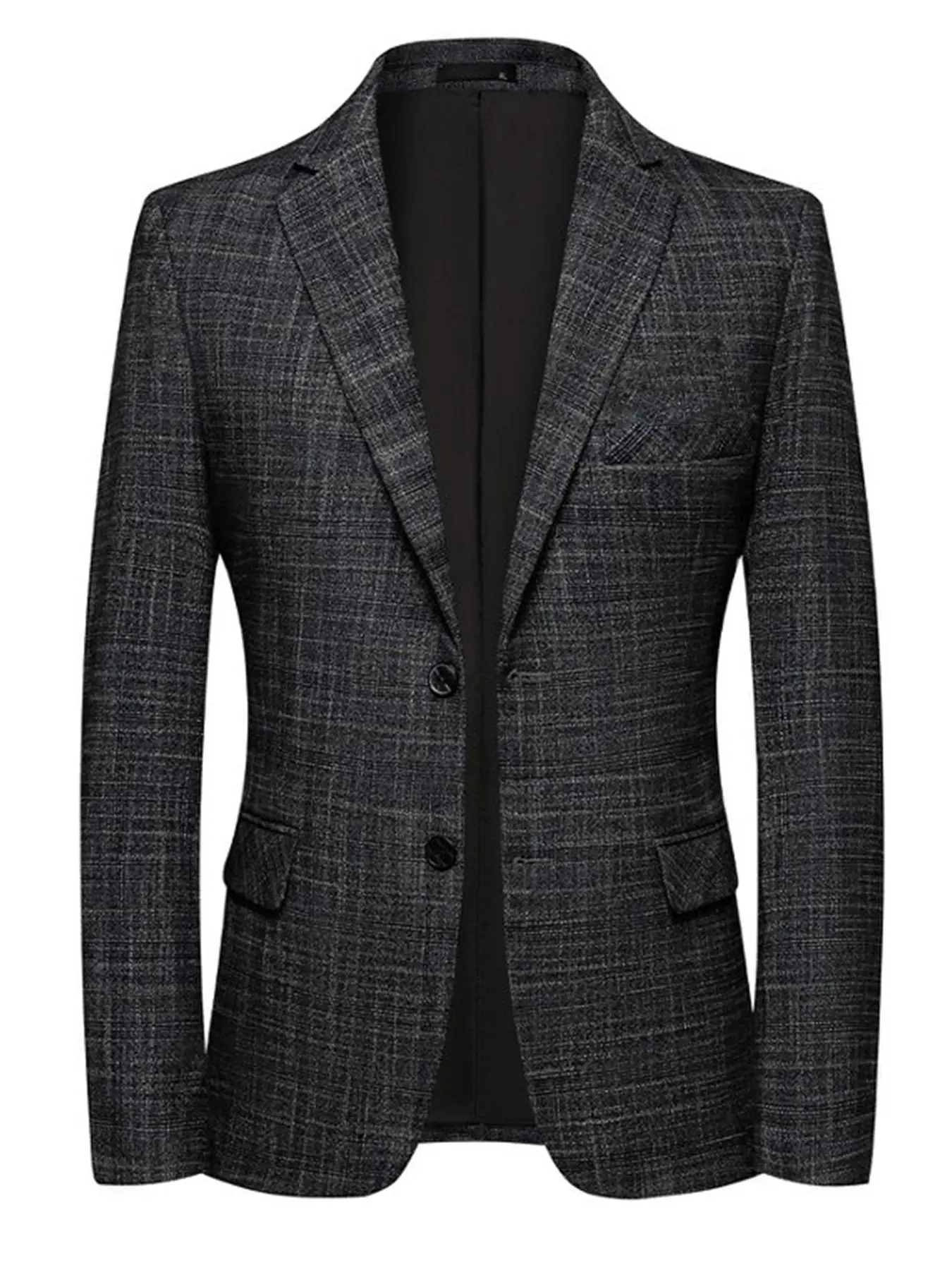 Men's Formal Blazer, Long Sleeve, Modern Style, Wrinkle-Resistant Custom Fit, Formal Wear, Suitable for Office, Parties, Weddings, Business Travel