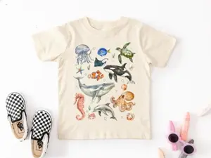Under The Sea  Shirt, Ocean Animals Shirt, Cute  Shirt,  Ocean Shirt,  Sea Creature Shirt,  Graphic Tees