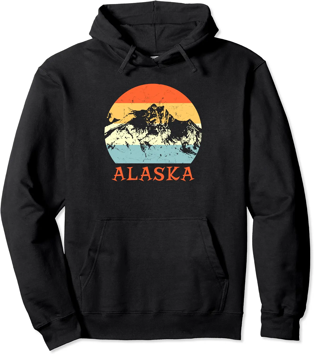 Alaska, The Last Frontier. Alaska Vacation Pullover Hoodie - Elizabethmc Shop 27B0CLBDN8BJ