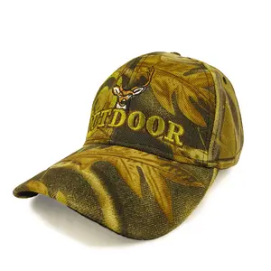 Viral Realtree Style Camo Deer Outdoor Embroidered Baseball Cap,Premium Breathable Acrylic Hunting Dad Hat,Adjustable Velcro Unisex Camouflage Sun Hat for Hunting Hiking Fishing Camping,Great Gift for Hunters&Outdoor Lovers,Perfect Gift for Father &Hsband