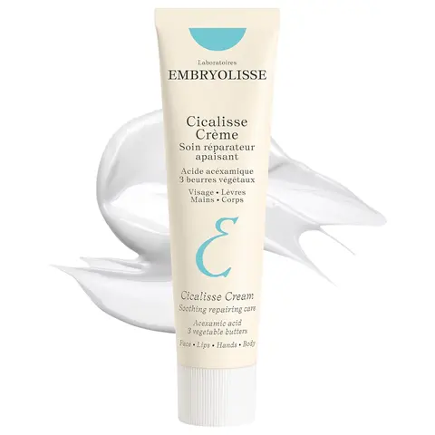 Embryolisse Cicalisse Skin Barrier Repair Cream, Hyaluronic Acid, 1.3 Fl Oz | Healing Moisturizer for Very Dry, Irritated Skin, Face, Body & Lips, Soothes, Protects & Accelerates Skin's Repair Process