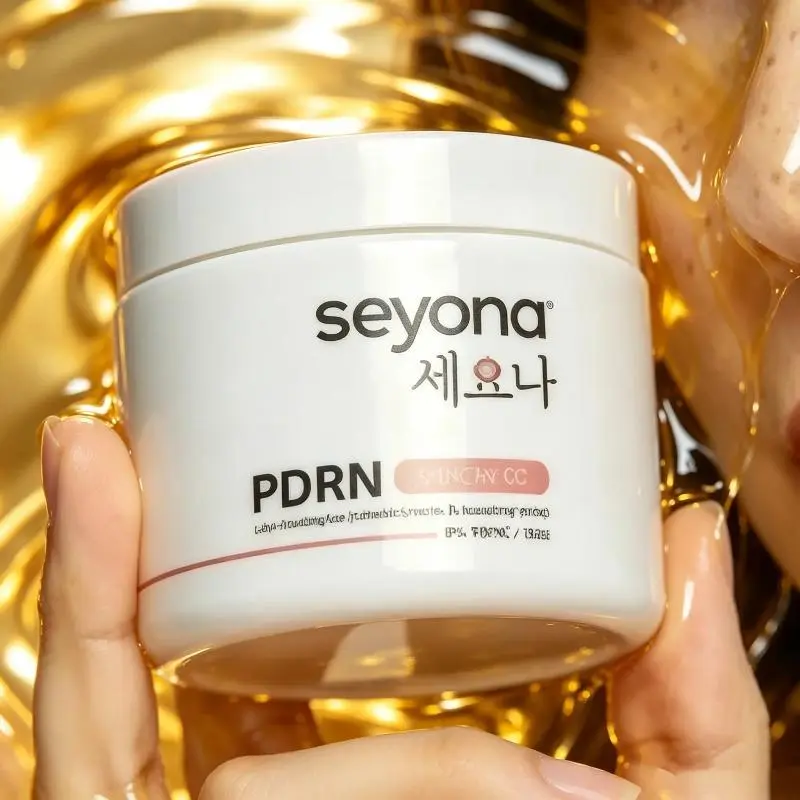 Seyona Jelly Peptide Gel with PDRN | Collagen & Niacinamide Moisturizer | Lightweight Hydrating Daily Skincare for Smooth Glowing Skin