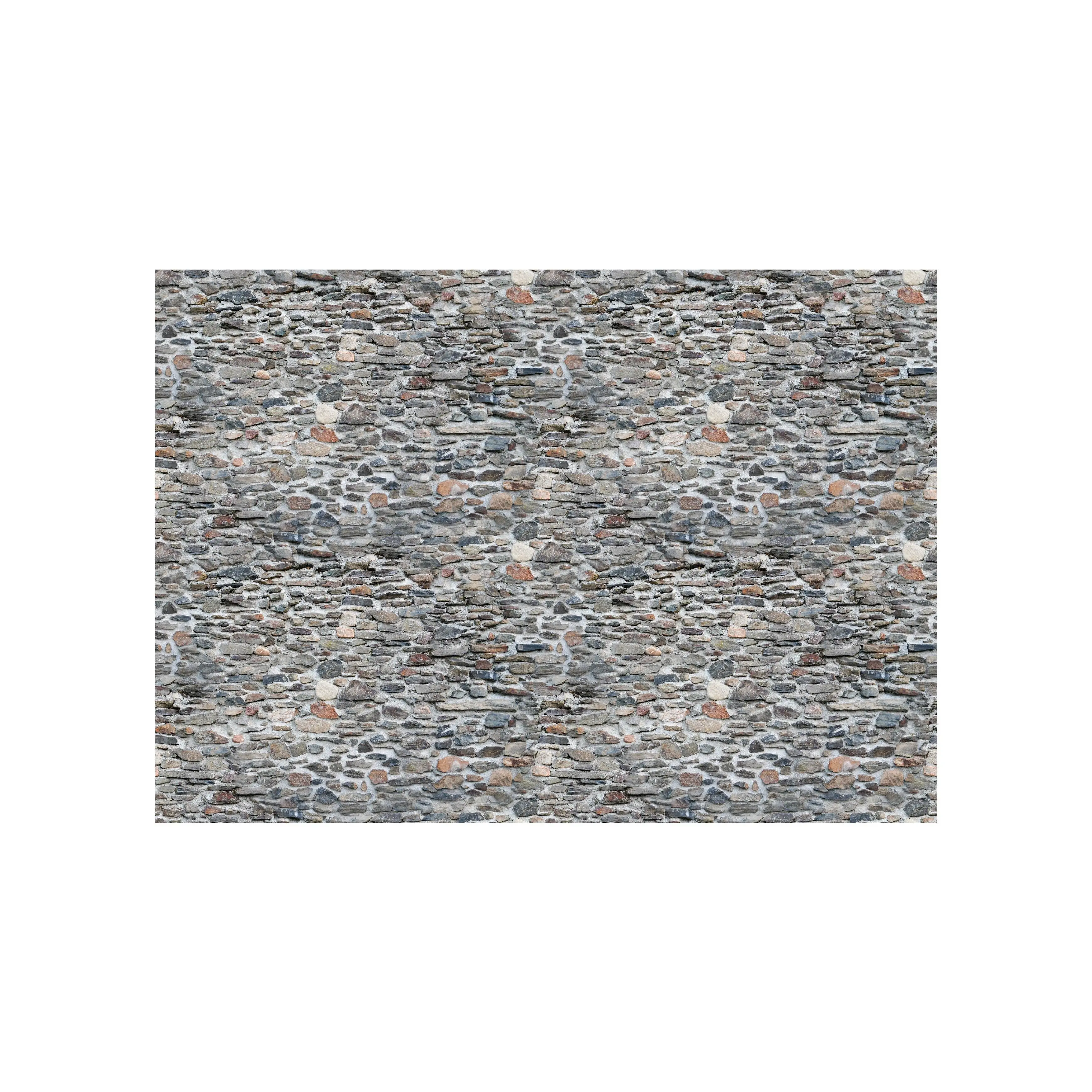 12" X 8" Dark Ancient Brick Sheet Set Of 4