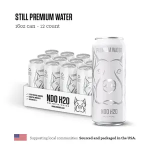 NO DAYS OFF Premium Water - Elite Hydration - Infused with Electrolytes: Calcium, Magnesium, Potassium - Reverse Osmosis Purified