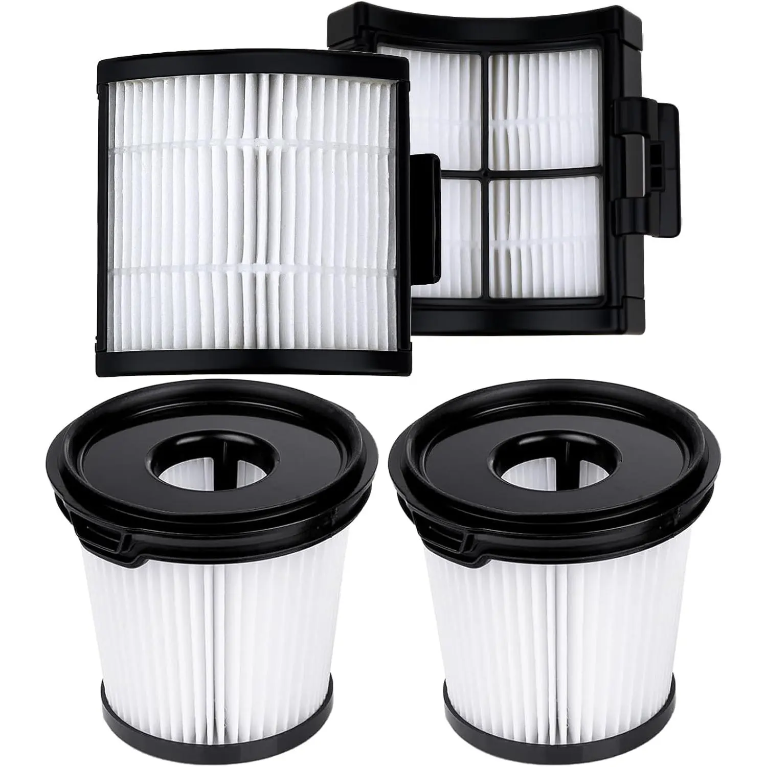 IW3511 HEPA Filters Replacement for Shark IW3511 IW1111 Detect Pro Auto-Empty System, for Shark IW3511 Detect Pro Cordless Stick Vacuum, 2 Pack  HEPA Filter and 2 Pack PreFilters