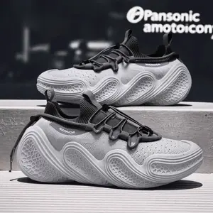 Men's New Summer Mesh Breathable Thick-Soled Dad Shoes Soft-Soled Casual Sneakers for Boy Trainer tiktokshopspringglowup