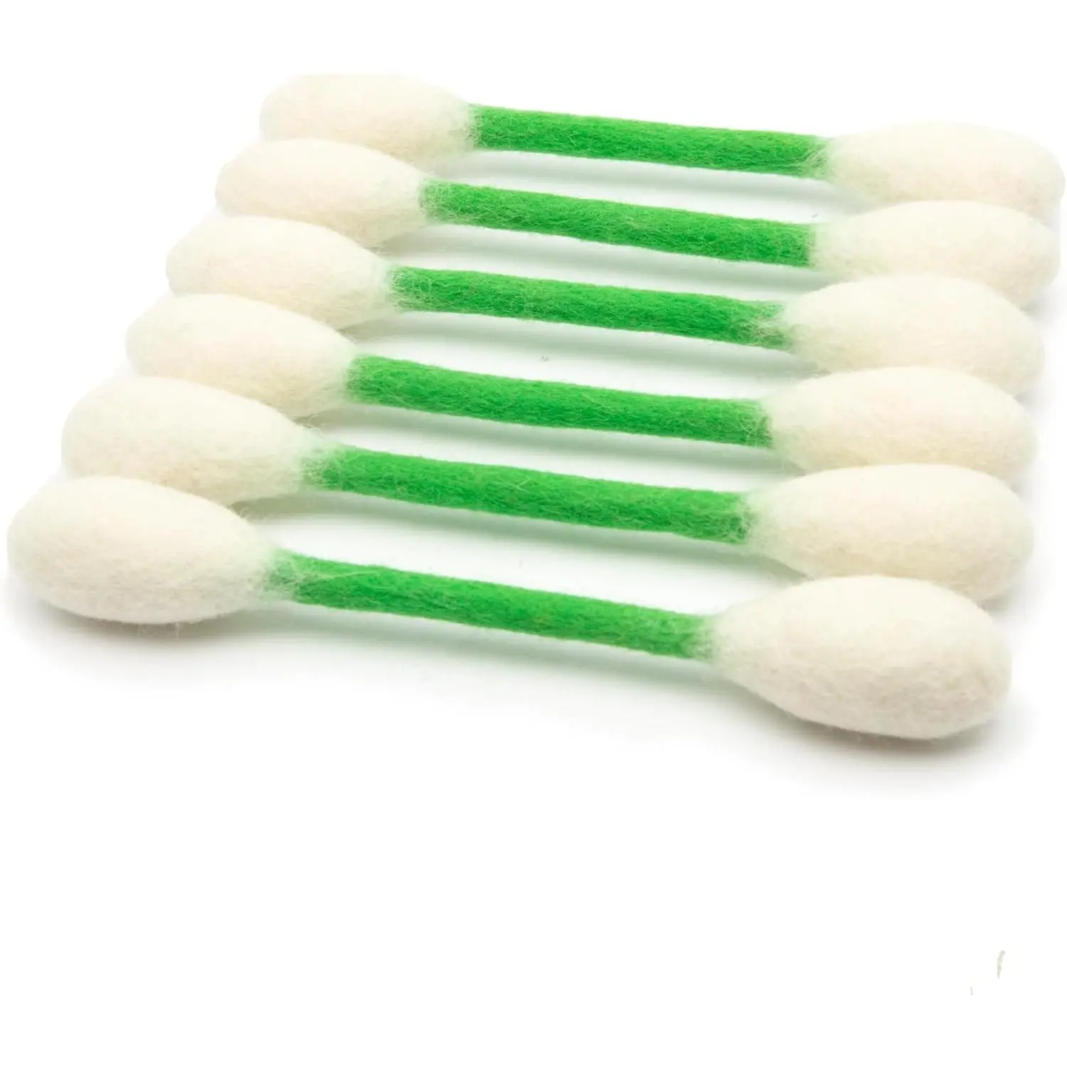 Glaciart One Swabs Cat Toys with Catnip - 6 Pk| Durable for Chew, Cute Cat Toys Interactive Kitty for Boredom, Exercise, & Play| Filled w/Organic Catnip for Anxiety & as Digestive Aid| Gift Idea