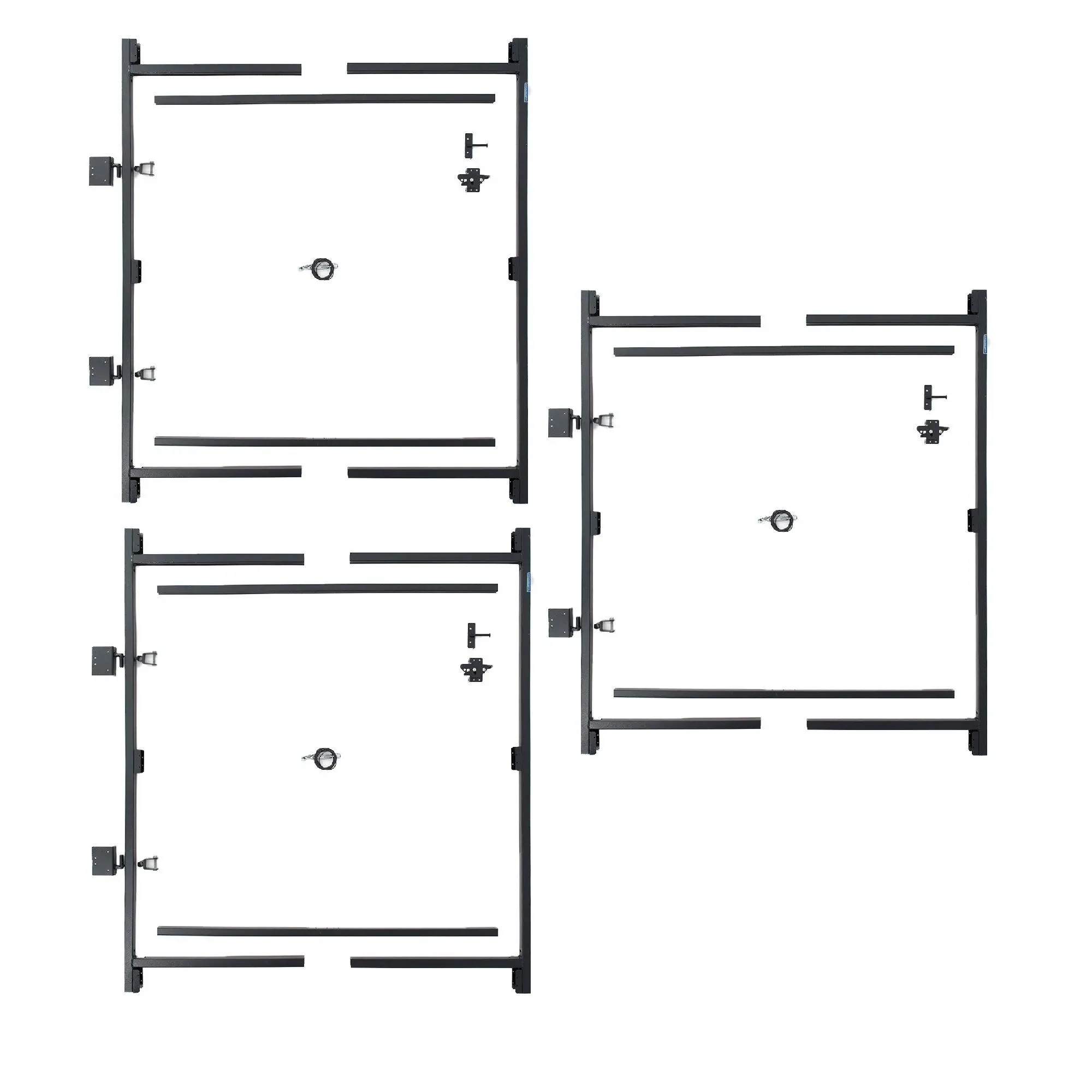 Adjust-A-Gate Steel Frame Gate Kit (2 Pack) & Adjust-A-Gate Steel Frame Gate Kit Adjust-A-Gate Steel Frame Gate Kit (2 Pack) & Adjust-A-Gate Steel Frame Gate Kit