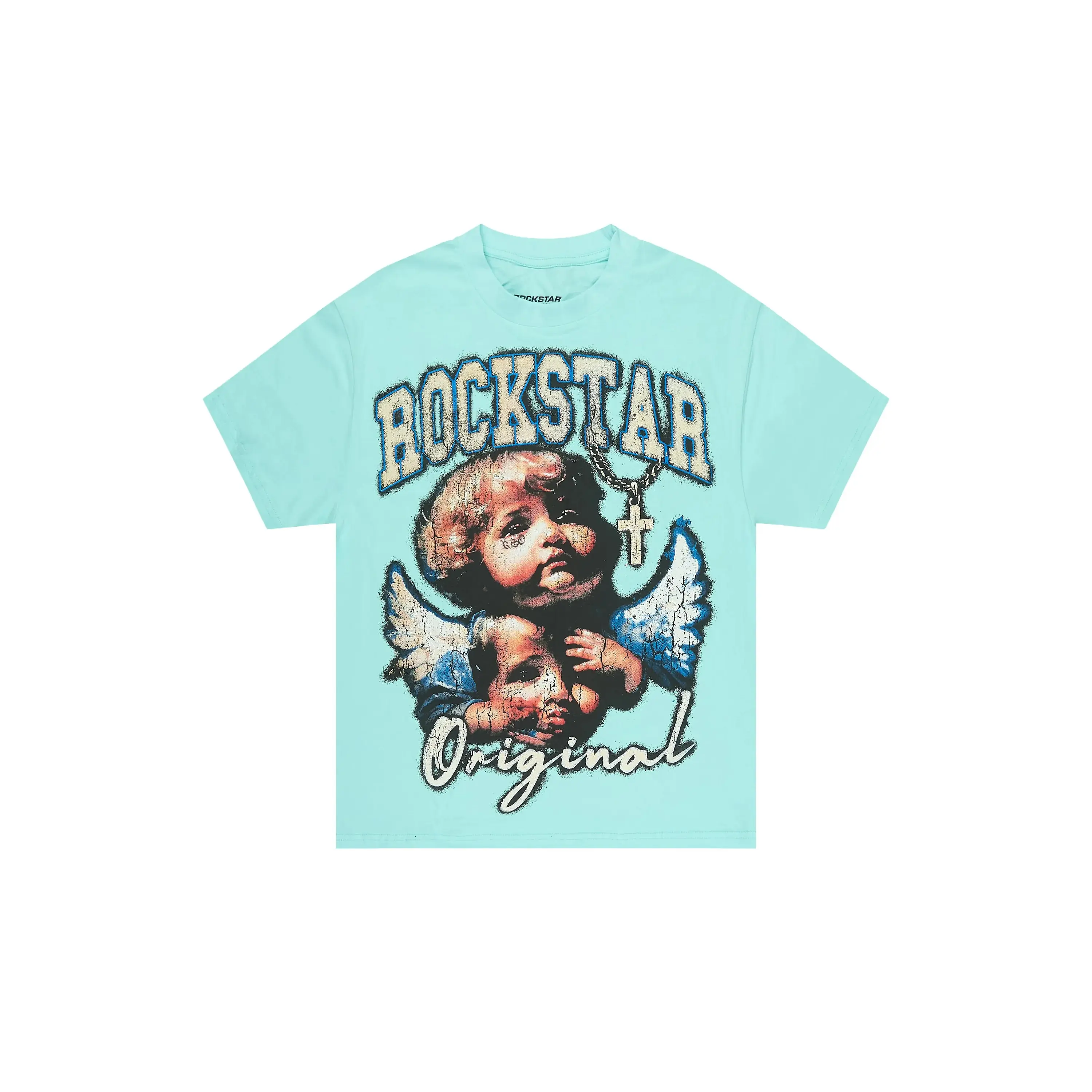 Boys Deiter 2.0 Light Blue Graphic T-Shirt