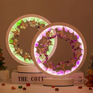 Night Light Crystal Light Healing Natural Crystal USB Lamp Bedside Lamp Gorgeous Stone Gemstone Jewelry Energy Healing Souvenir Love Birthday Gift Halloween Gift Girlfriend Christmas Gift