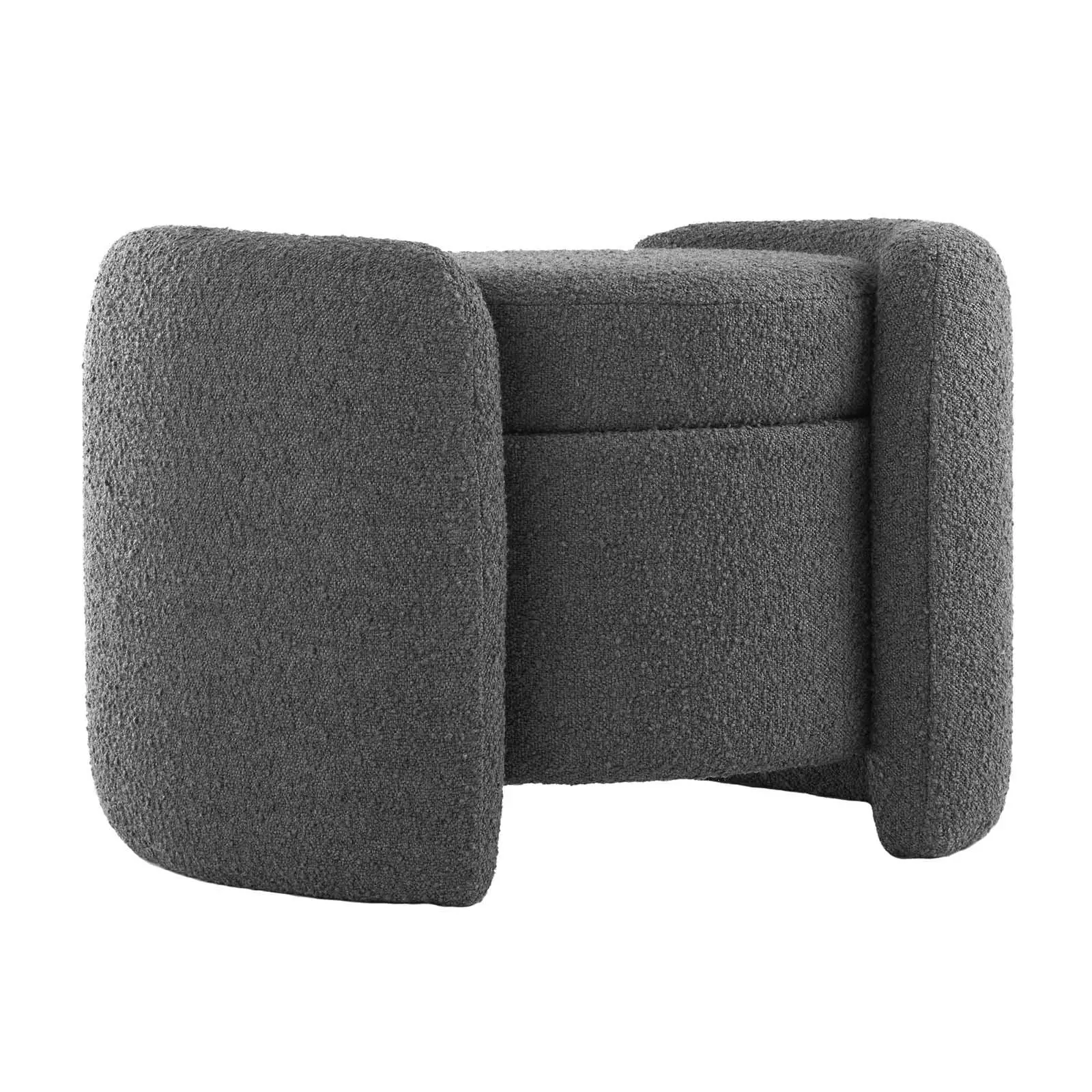 Modway Nebula Boucle Upholstered Ottoman