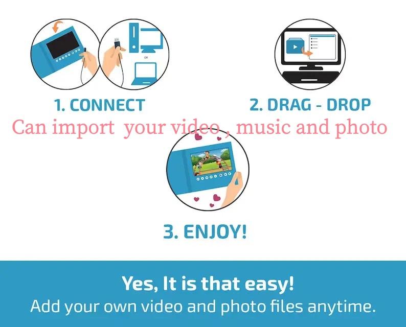 Eternal Flower Valentine's & Mother's Day Gift Long Life Lasting Real Natural Preserved Rose Music Video Box