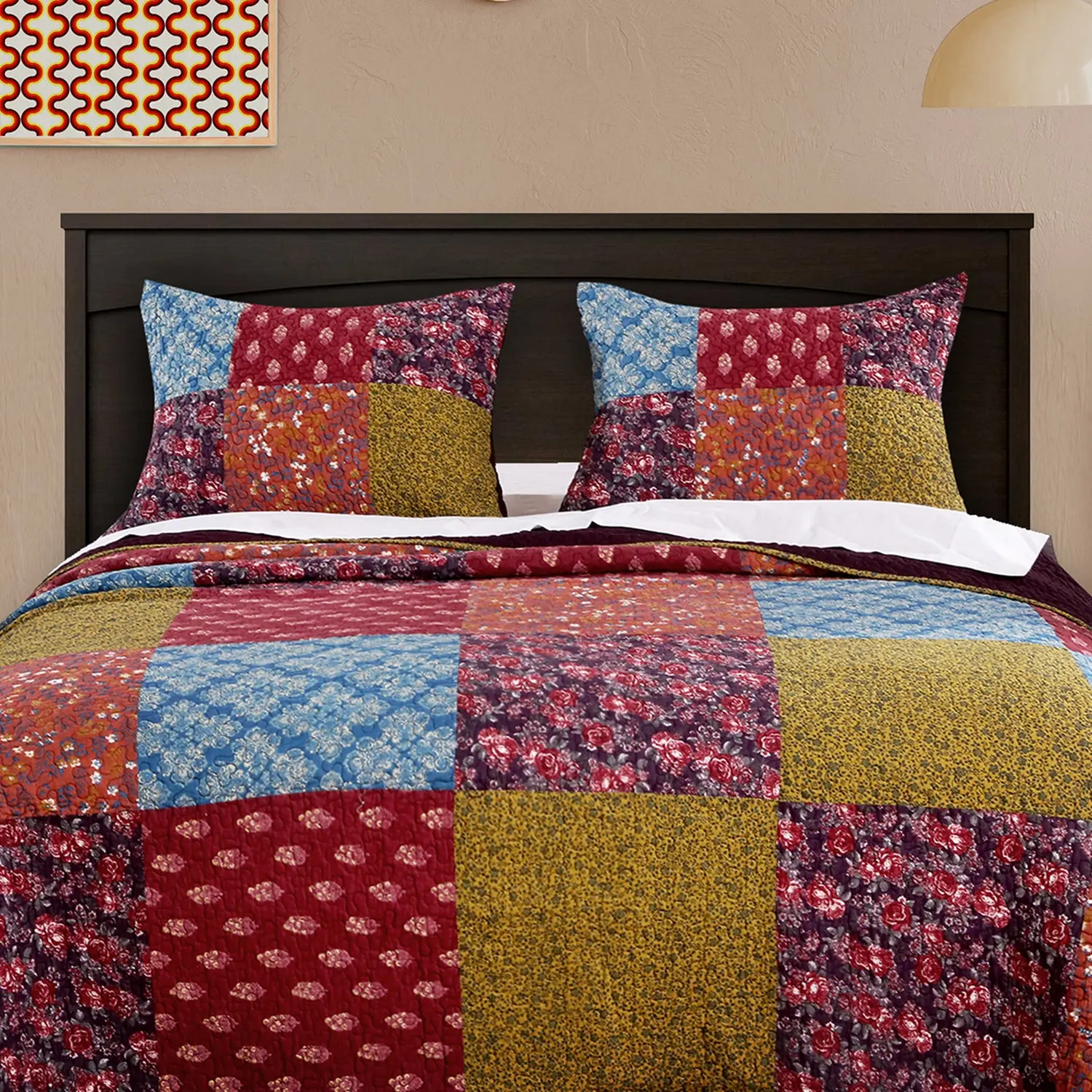 Greenland Home Normandy Multi Standard Sham, 20x26 Inches