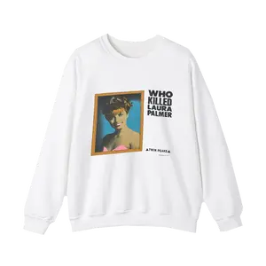 Twin Peaks - Who Killed Laura Palmer white short sleeve T shirt Men's Sweatshirt, Gift for Fans Cotton Unisex Men's T-Shirt