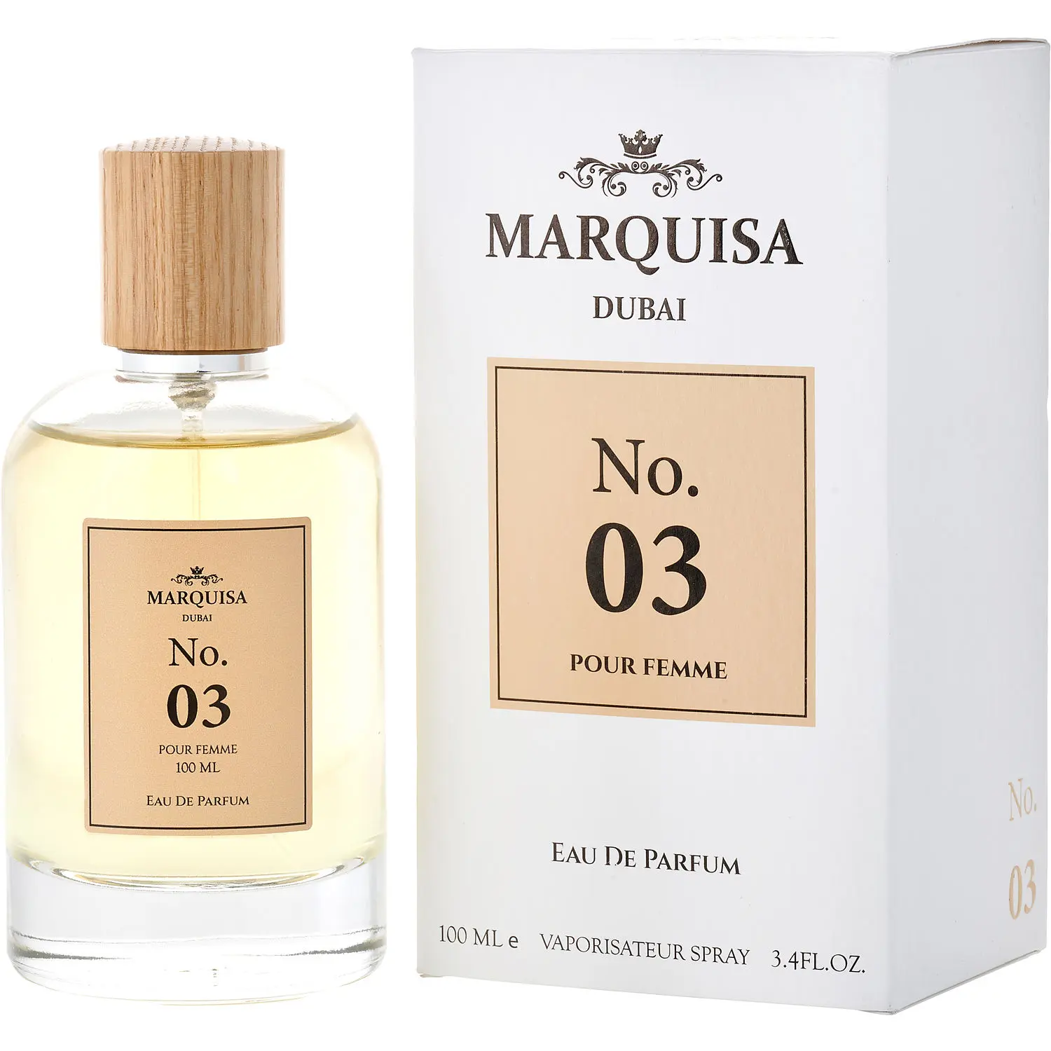 Marquisa Dubai No. 3 By Marquisa Dubai Eau De Parfum For Women