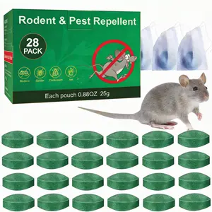 Multifunctional Peppermint & Lemon Mouse and Rat Repellent Balls, 24pc (26g Each), Long-Lasting Formula for Indoor/Car Engine Protection, Pet & Kid-Safe, 30-60 Days Effective Pest Deterrent, Peppermint And Lemon,summervibes