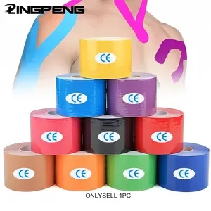 Kinesiology Tape, 5cm X 5m Elastic Water Resistant Kinetic Kinesiology Tape, Sports Tape for Knee Shoulder Muscle, Elastic Athletic Tape