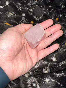 Rose quartz Raw polished stone