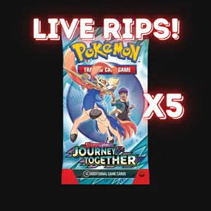Live - Scarlet & Violet Journey Together Booster Pack X5