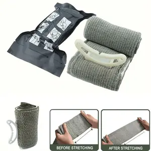 Reusable Elastic Bandage Wrap with Hook-And-Loop Closure, Comfortable & Easy to Apply, Ideal for First Aid and Medical Use