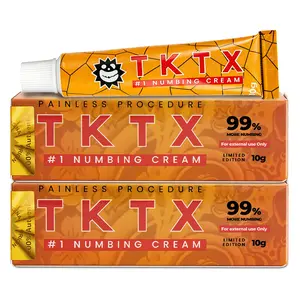 TKTX 99% Numbing Cream 10g, 6-8H Effect for All Tattoo Works