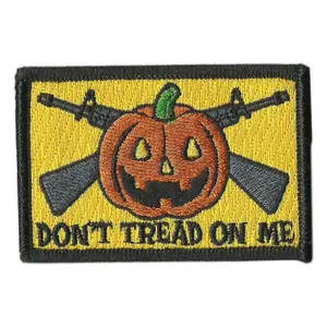 2" x 3" Tactical  Halloween Pumpkin Patch