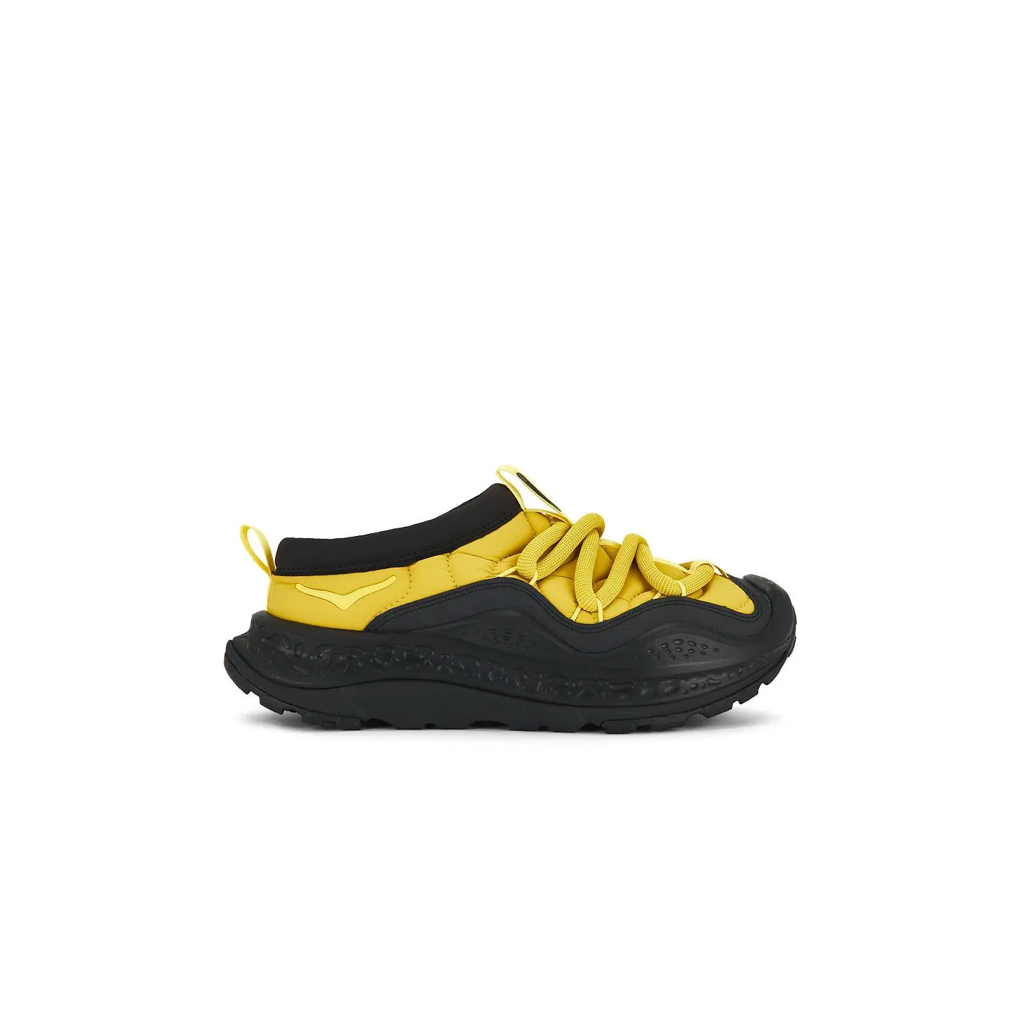 HOKA U Ora Primo in Yellow Gold & Black