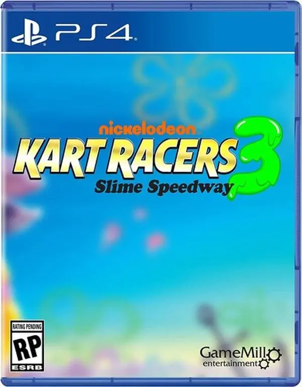 PlayStation Nickelodeon Kart Racers 3: Slime Speedway Video Game - Spongebob-Included Racing Game for PlayStation 4 (PS4) [VIDEOGAMES]